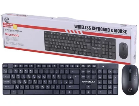 ALT: عکس کیبورد بی سیم ارگونومیک XP-Product مدل W5700N