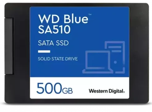 SSD اینترنال وسترن دیجیتال مدل Blue SA510 ظرفیت 500 گیگابایت