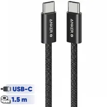 متن جایگزین (Alt): کابل USB-C به USB-C انکر مدل A8060 طول 1.5 متر