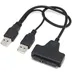 کابل تبدیل SATA به USB 3 با طول 25 سانتیمتر
