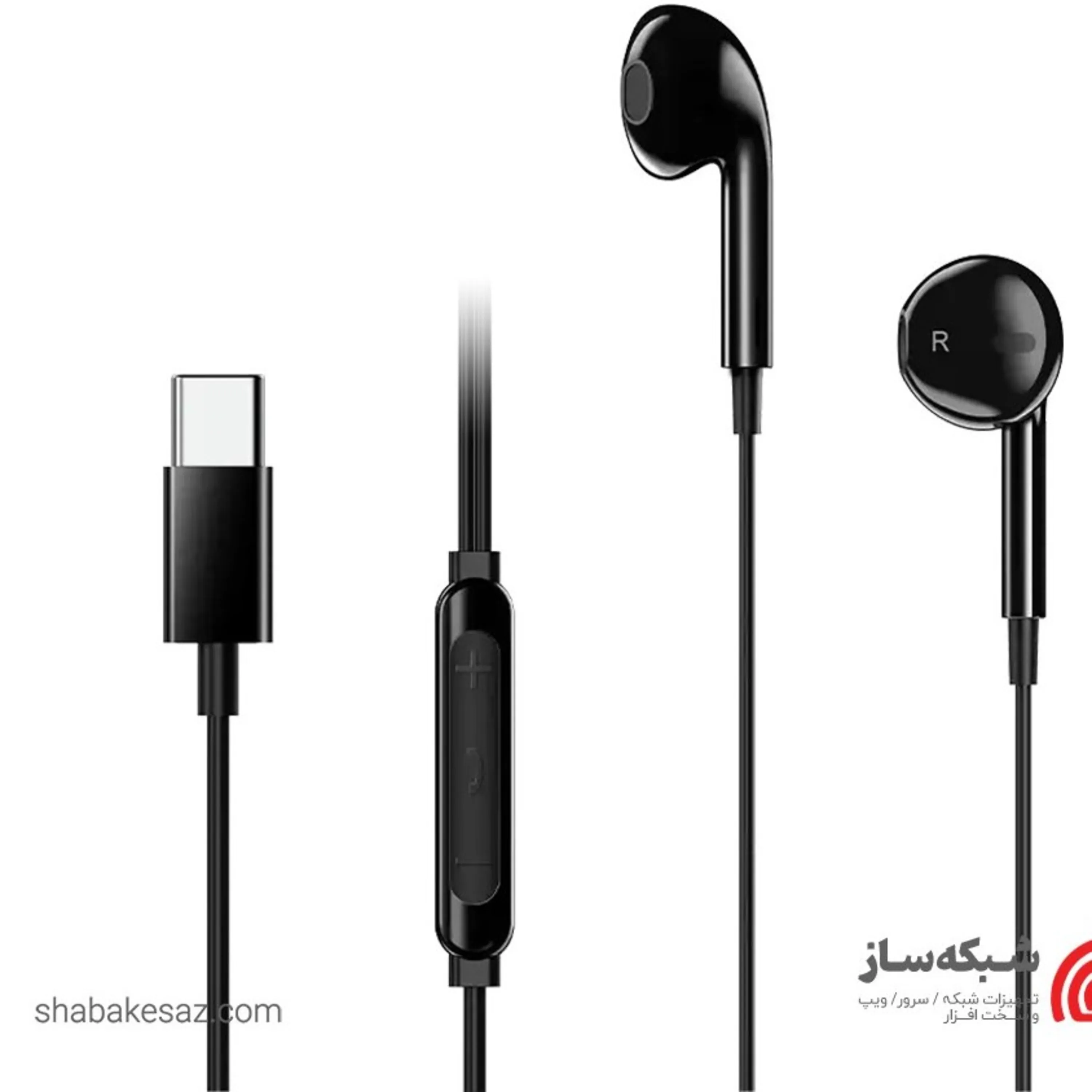 : نمای اصلی هندزفری باسیم جنیوس مدل HS-M365 USB-C