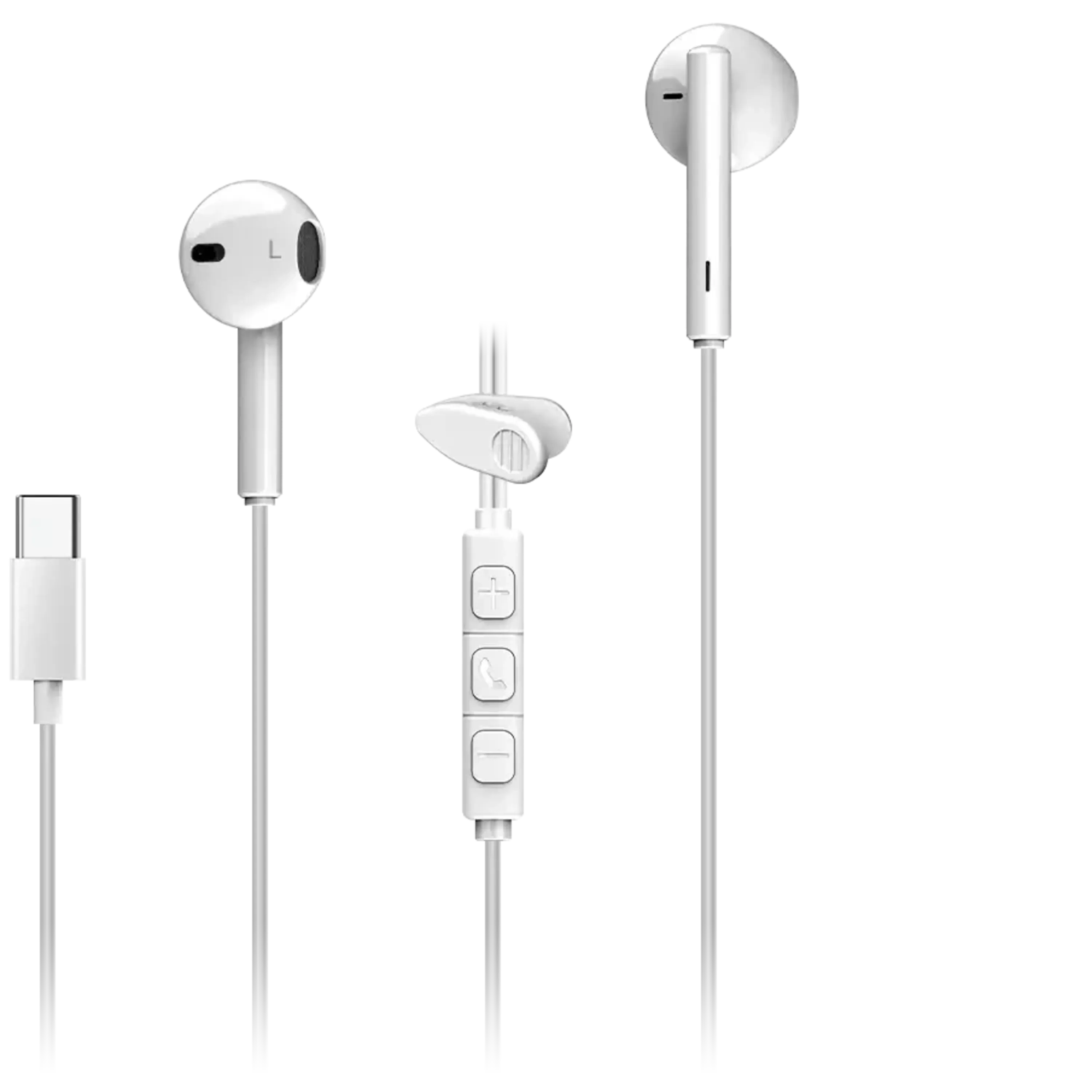 متن جایگزین: Genius HS-M366 USB-C In-Ear Earphones