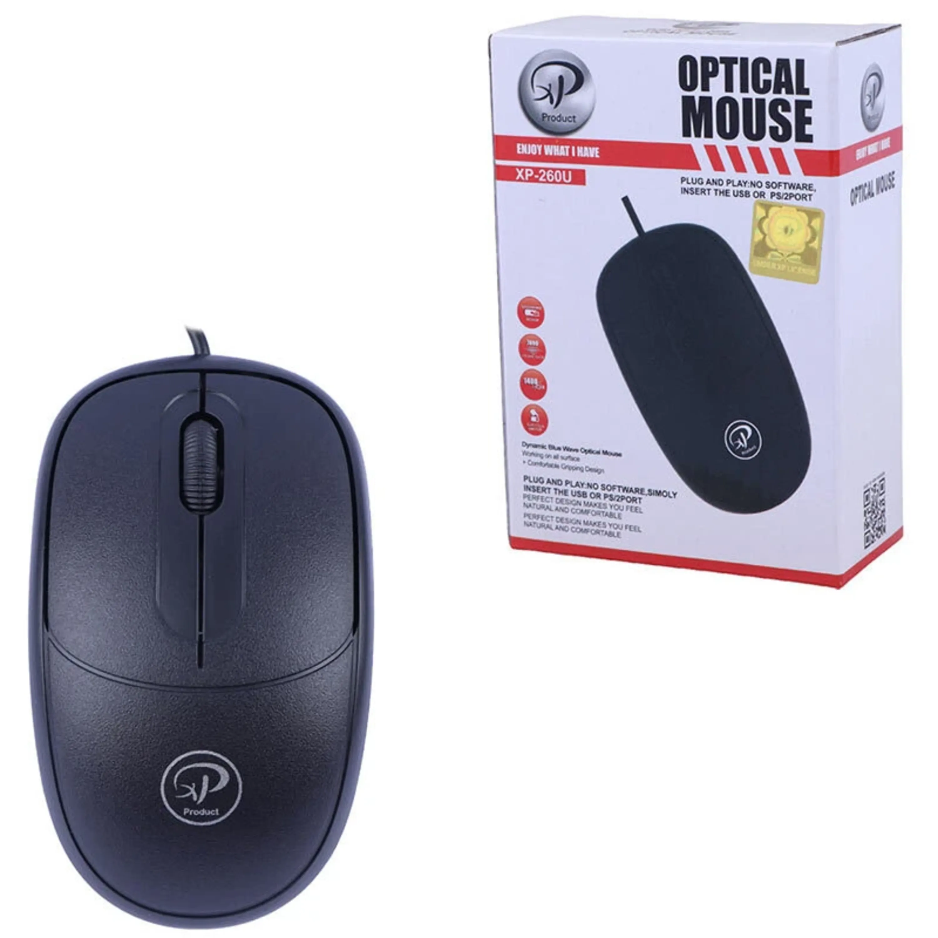 ماوس باسیم ایکس پی پروداکت مدل XP-260U