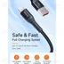 متن جایگزین ALT: کابل شارژ مک دودو CA-2261 USB به لایتنینگ طول 1 متر