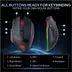 کلیدهای قابل برنامه ریزی ماوس گیمینگ ردراگون STEALTH M923