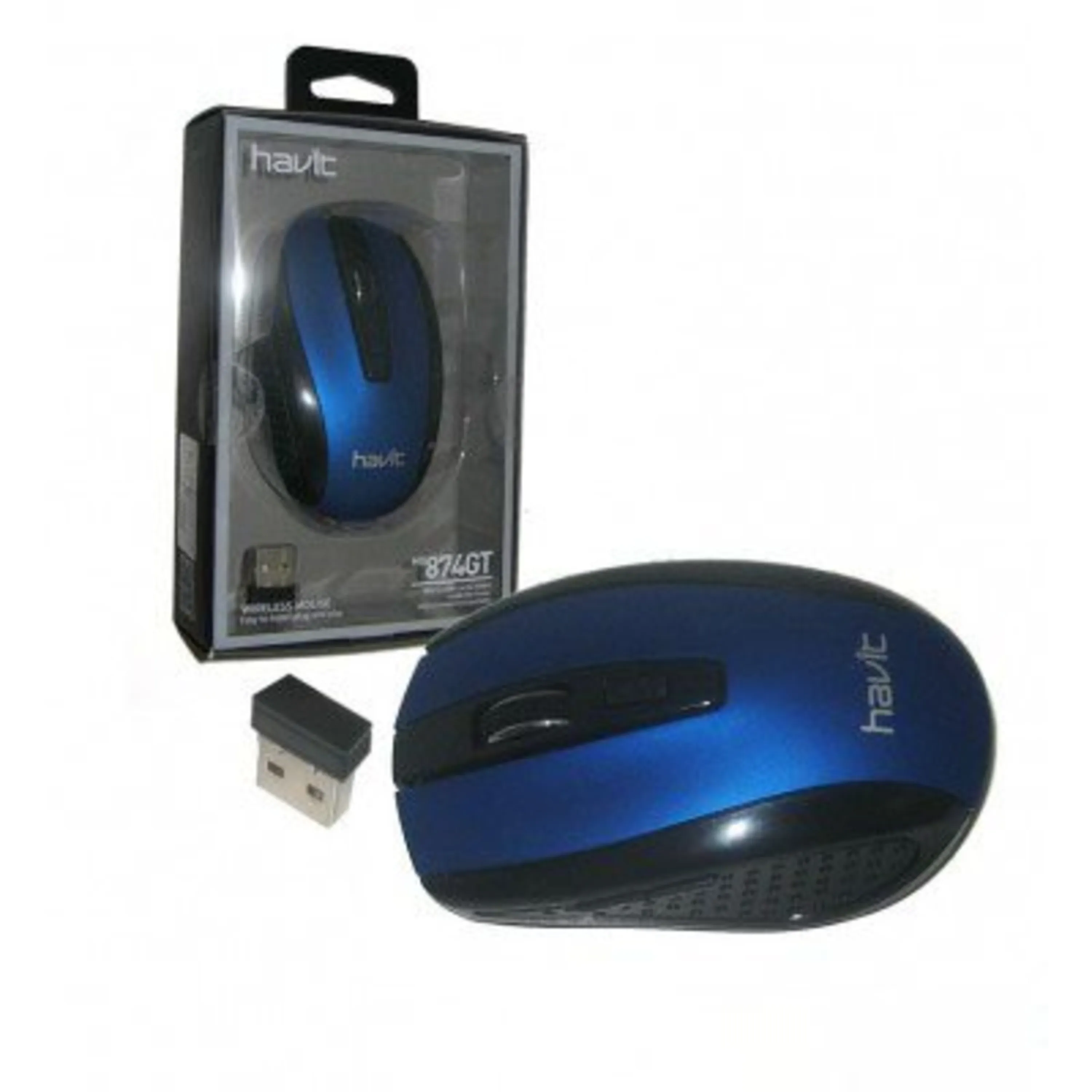 مشخصات ، قیمت و خرید اینترنتی ماوس بلوتوث مارک هویت مدل mouse wireless havit hv-ms874gt