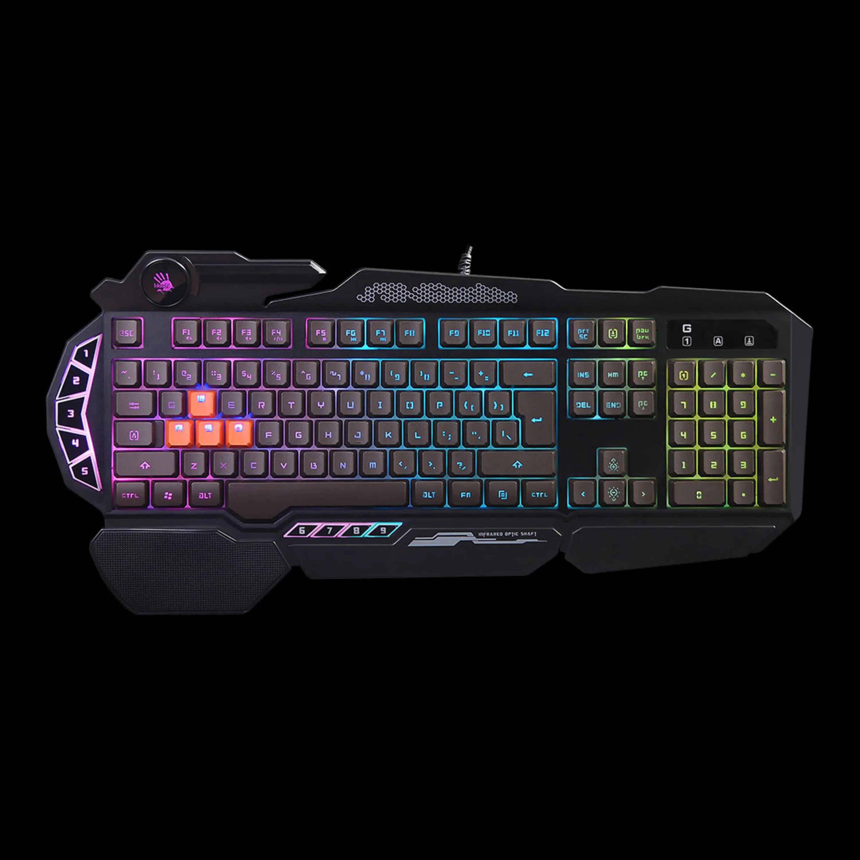 مشخصات ، قیمت و خرید اینترنتی کیبورد گیمینگ بلودی ای فورتک مدل keyboard a4tech bloody gaming b314