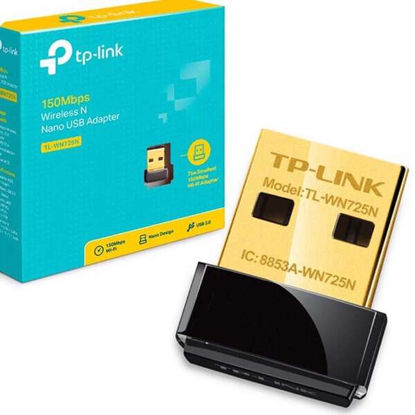 کارت شبکه USB و بی سیم TP-LINK مدل TL-WN725N
