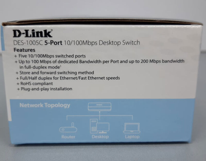 هاب شبکه 5 پورت D-LINK مدل 1005c gallery2