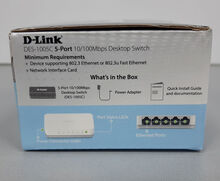 هاب شبکه 5 پورت D-LINK مدل 1005c gallery6