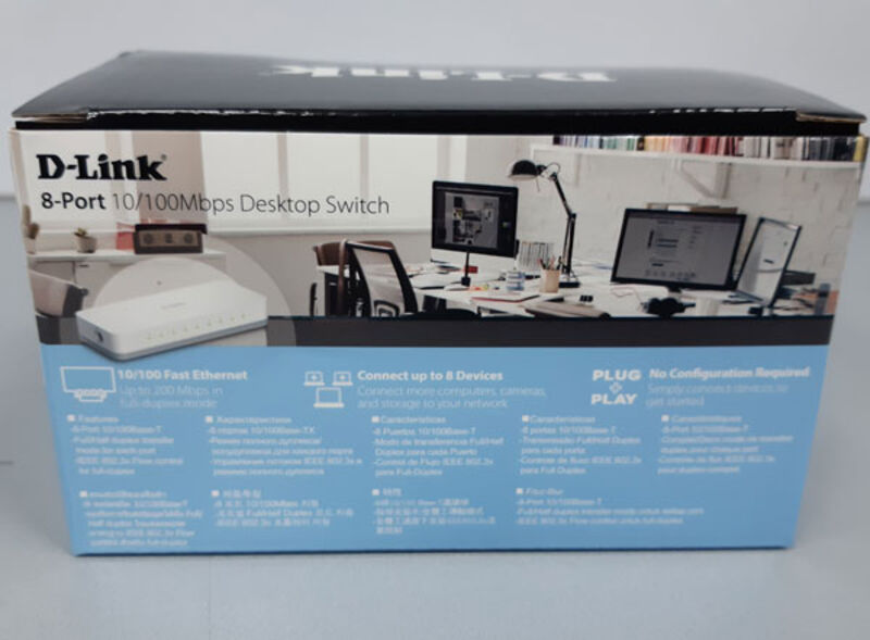 هاب شبکه 8 پورت D-LINK مدل 1008c gallery1